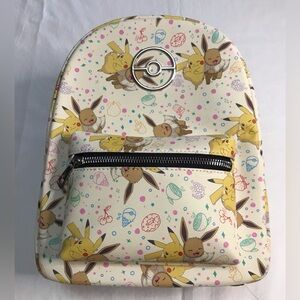 Bioworld Pokemon Pikachu & Eevee Snacks Mini Backpack